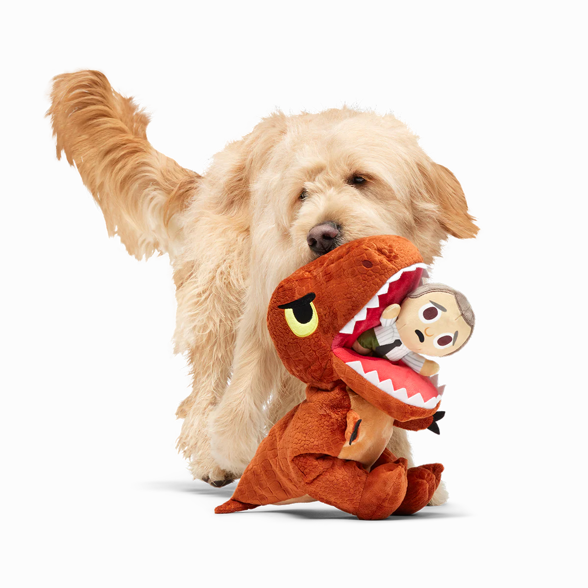 T. Rex Plush Multi-Part + Extra-Large Dog Toy