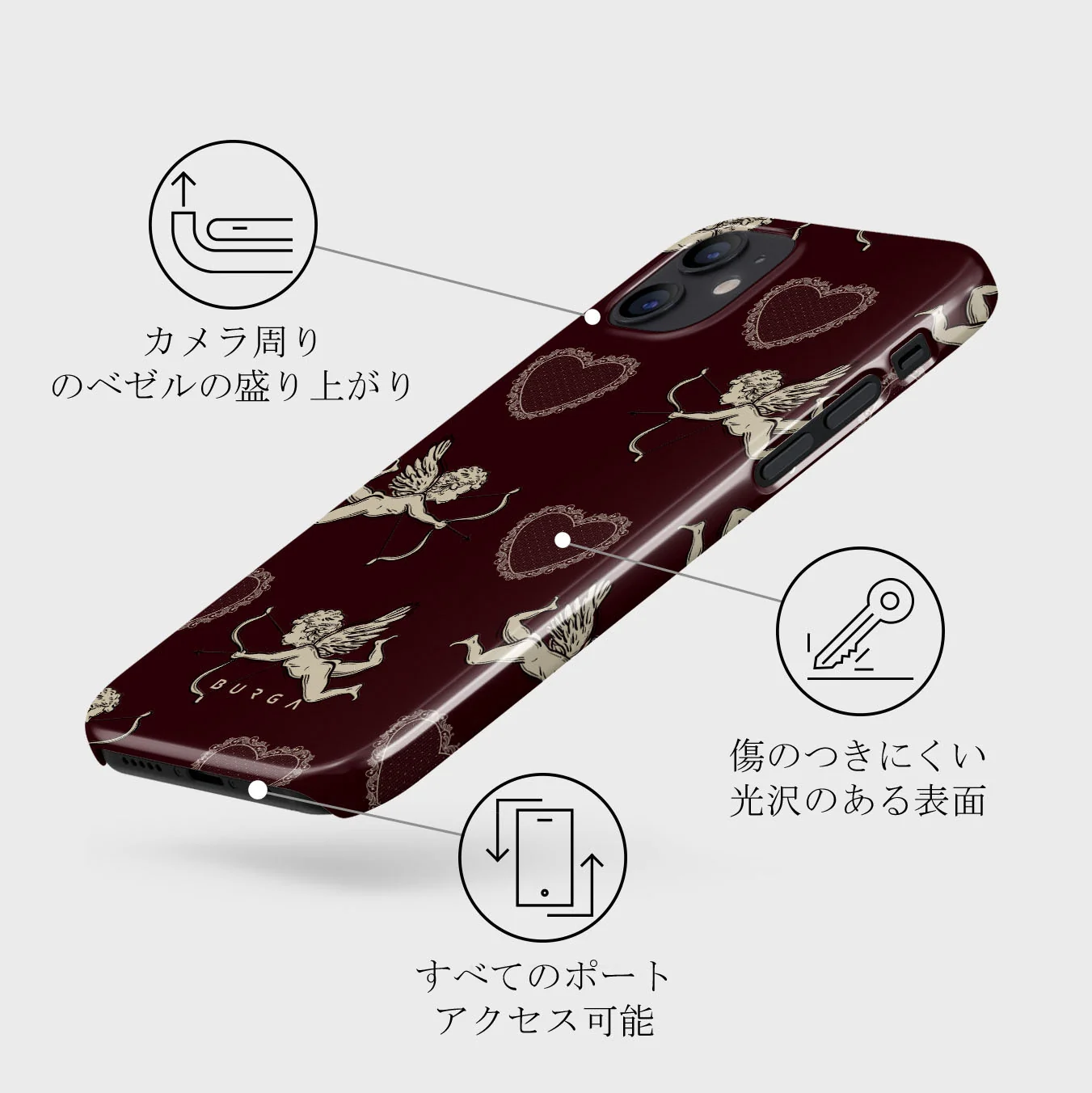 Lovestruck - iPhone 12 Mini ケース