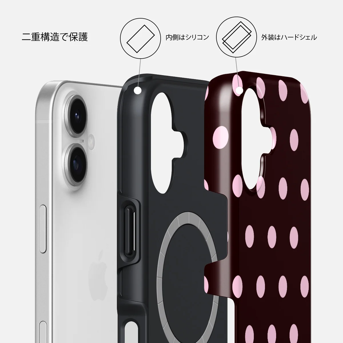 Berry Bliss - iPhone 17 ケース