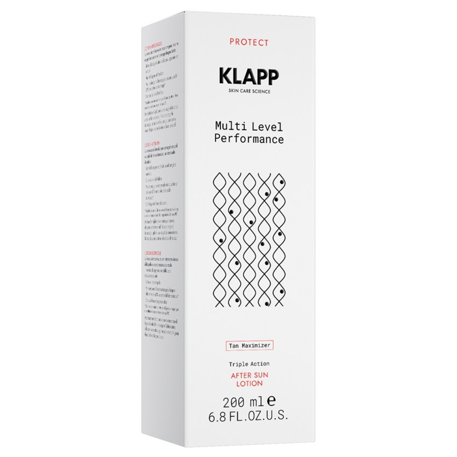 KLAPP Wydajność na wielu poziomach After Sun Lotion Tan Maximizer