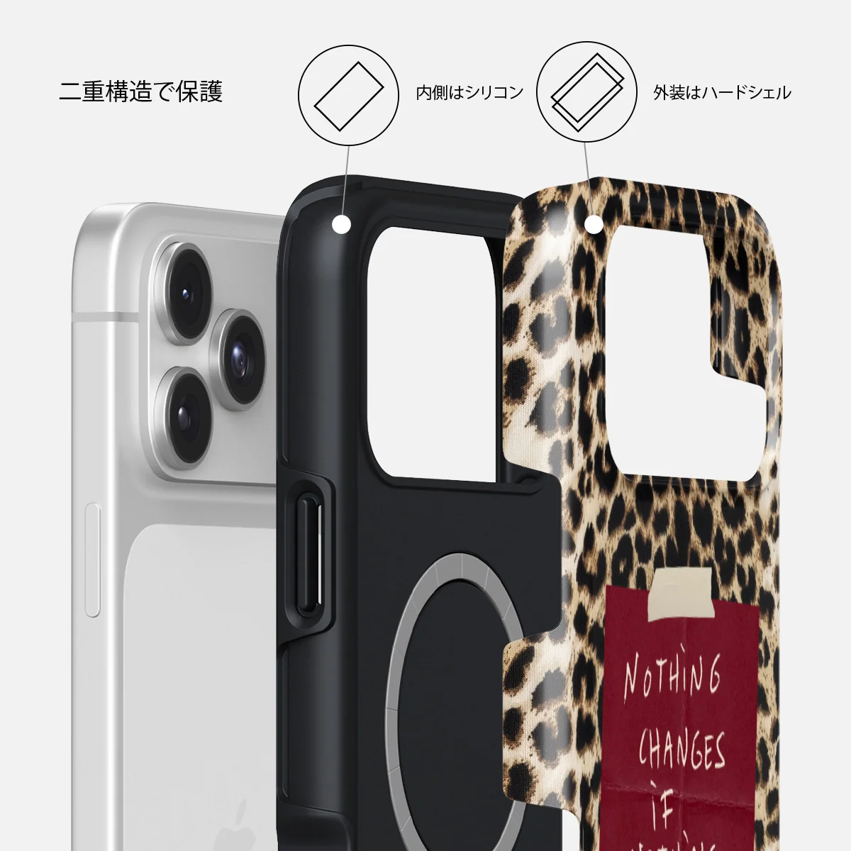 Nothing Changes - iPhone 17 Pro ケース