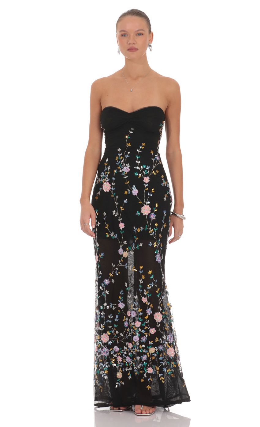 Ava Embellished Maxi Dress