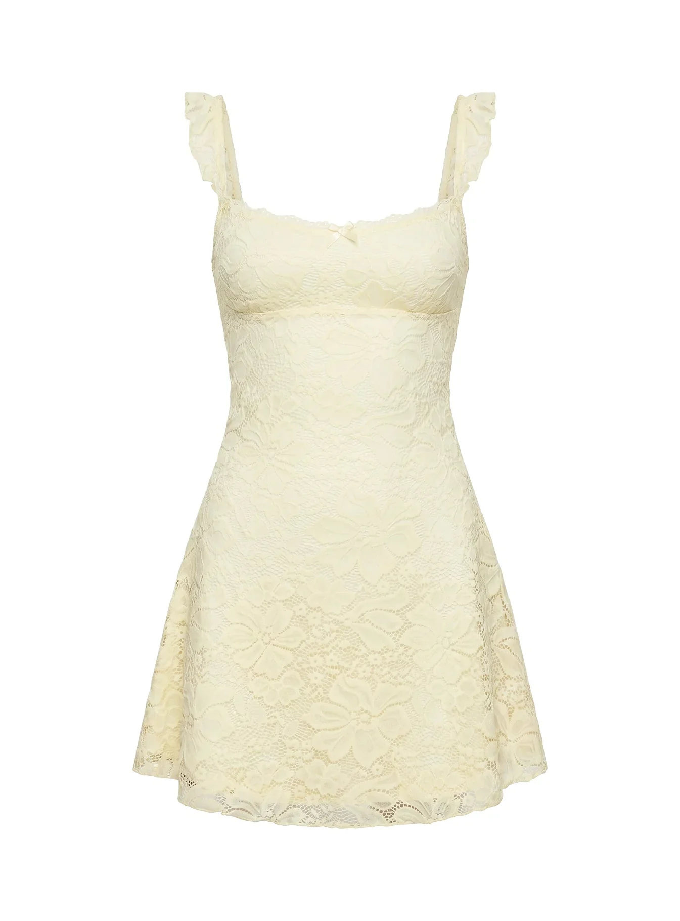 Beacall Mini Dress Lemon