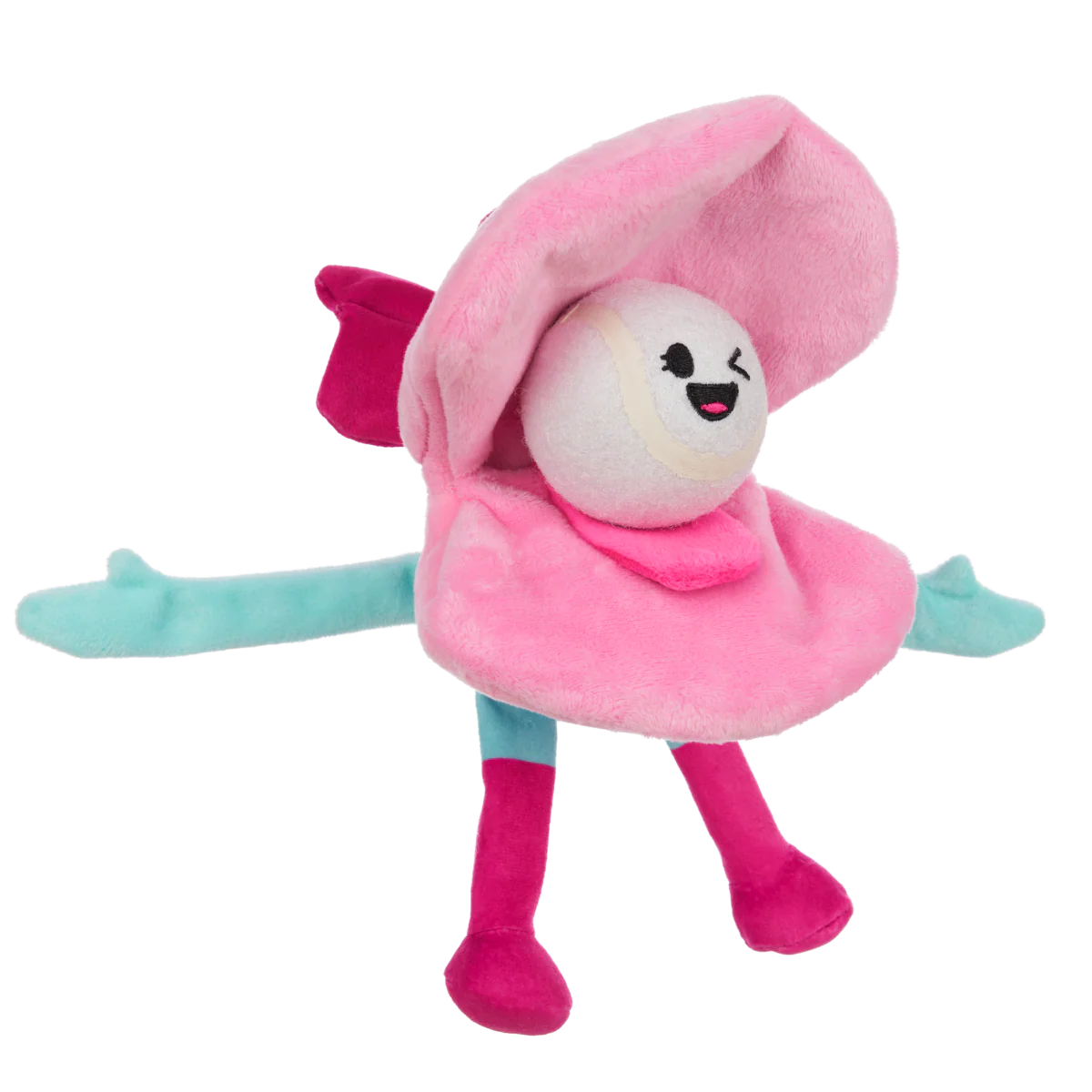 Clamantha Plush Multi-Part + Fetch Dog Toy