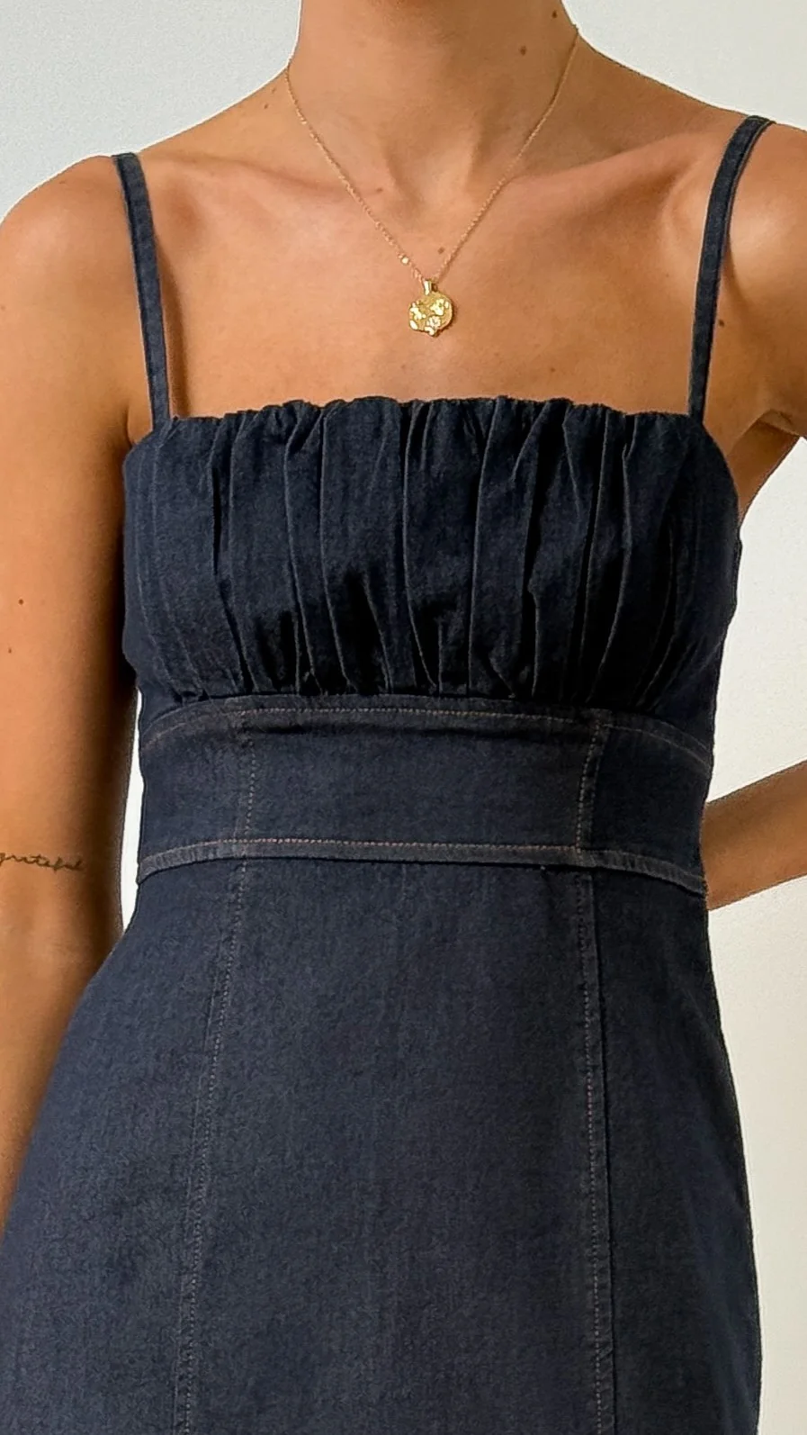 Kiara Maxi Dress - Indigo