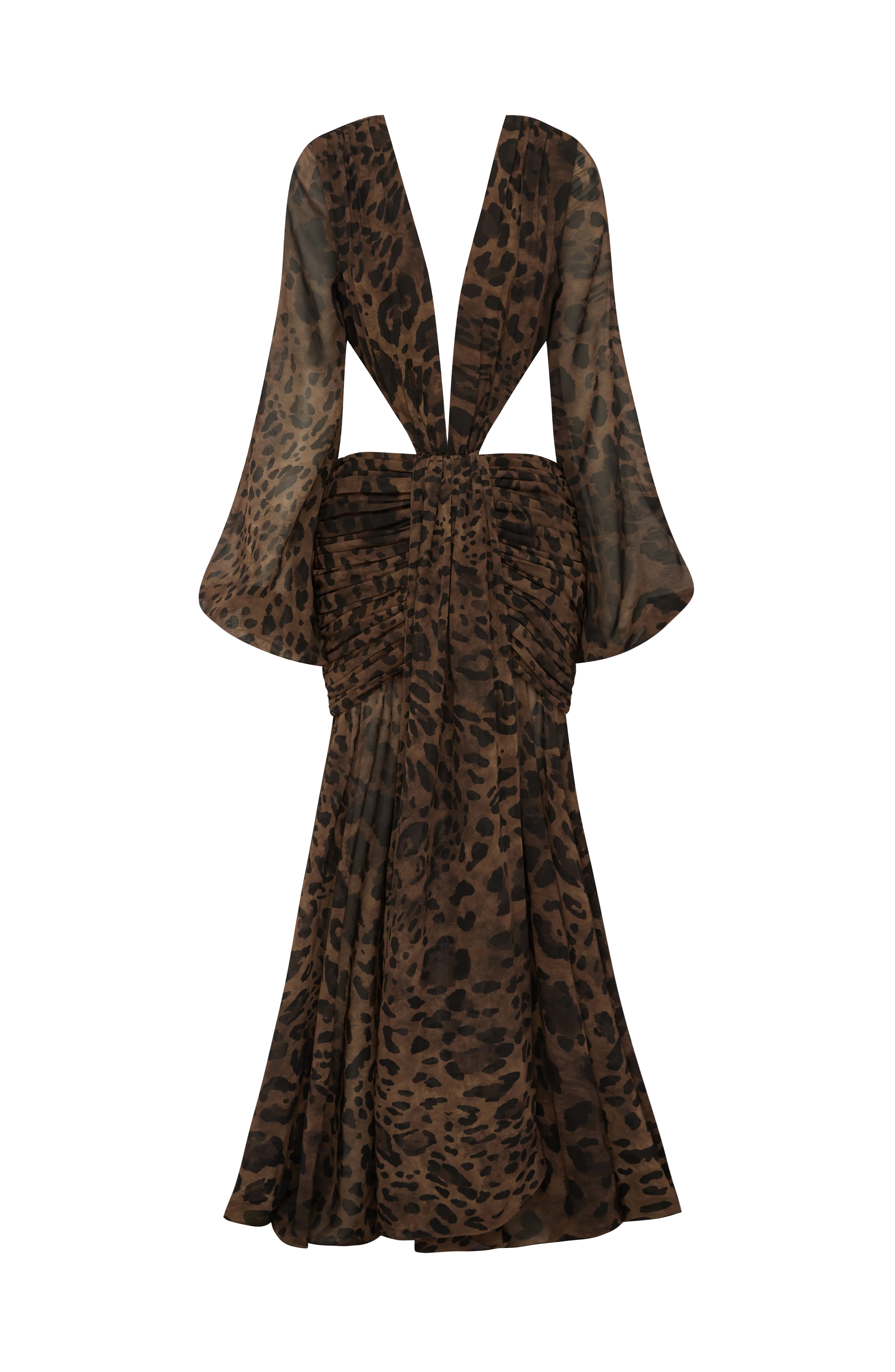 Andrina Maxi Dress - Leopard Print