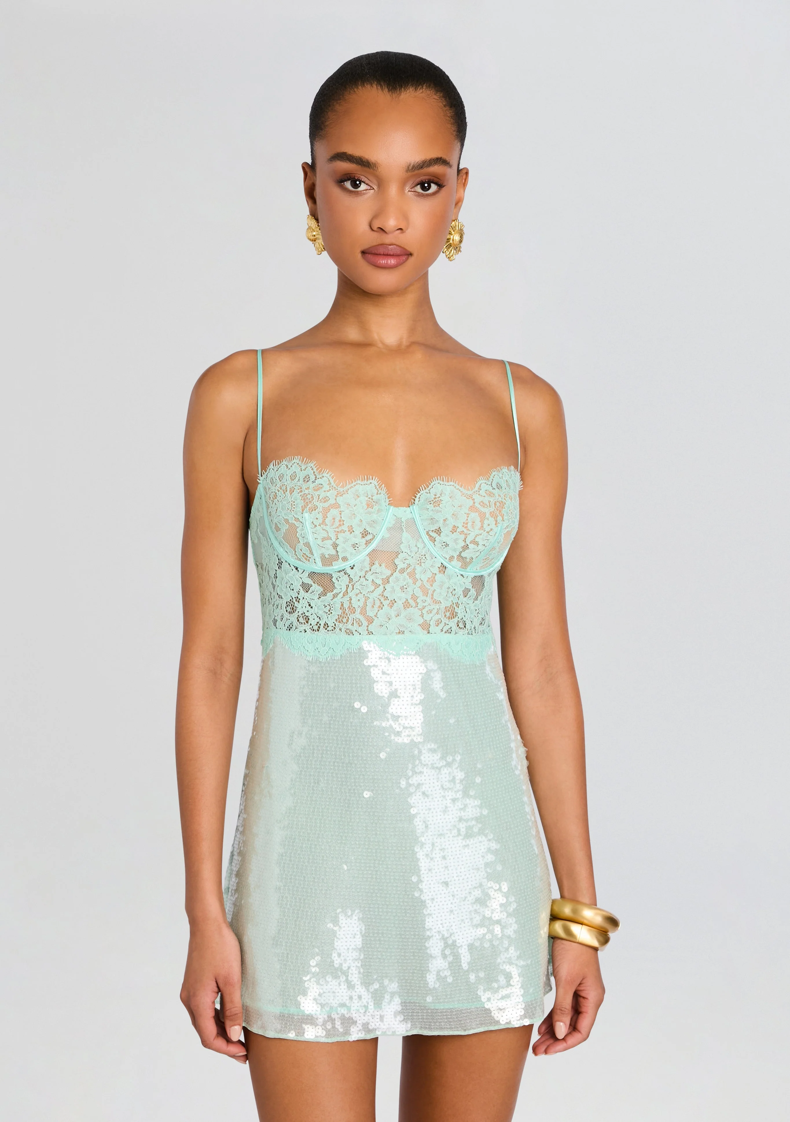 Alixandra Sequin Dress