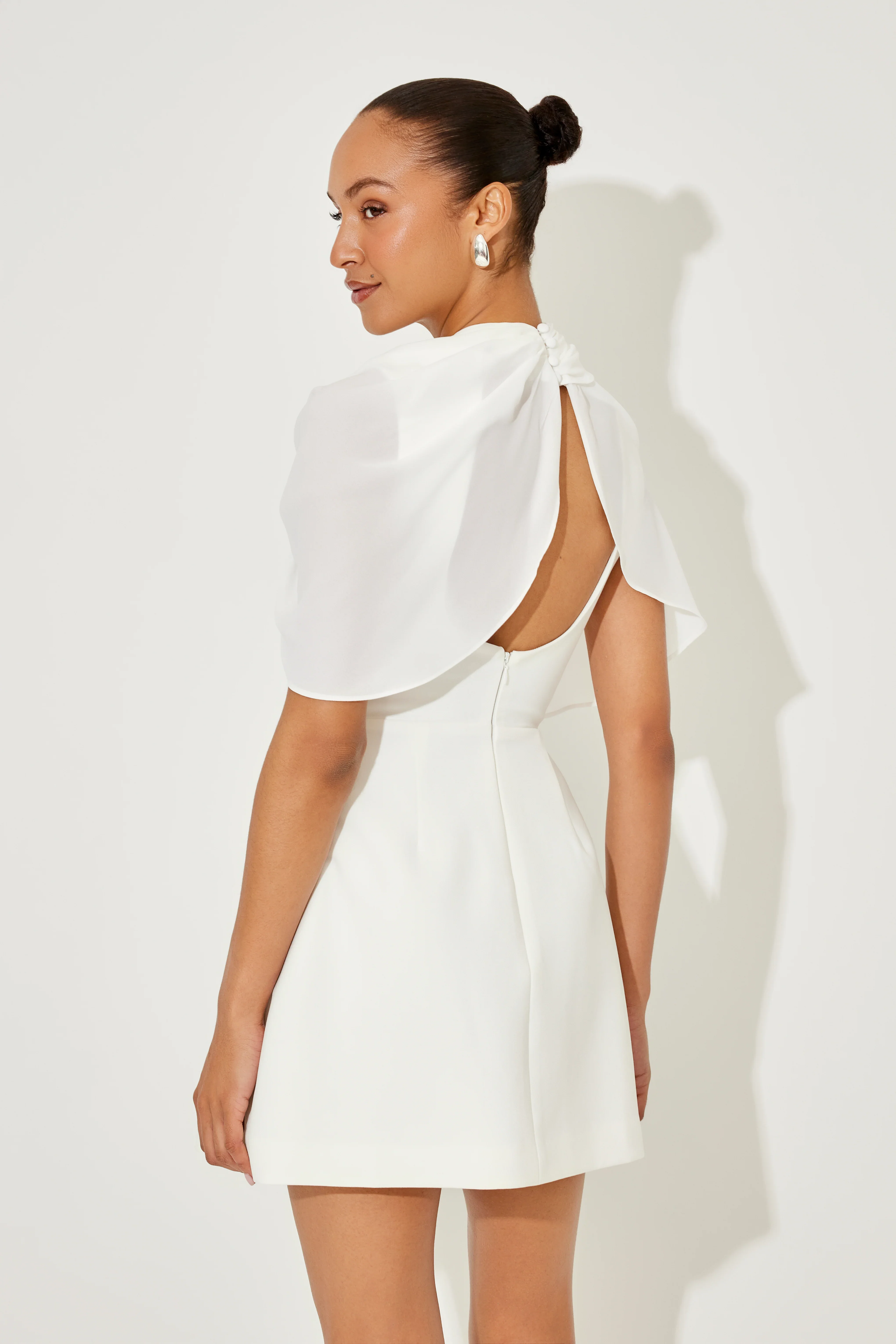 Gathered Mini Dress - luluinthesky