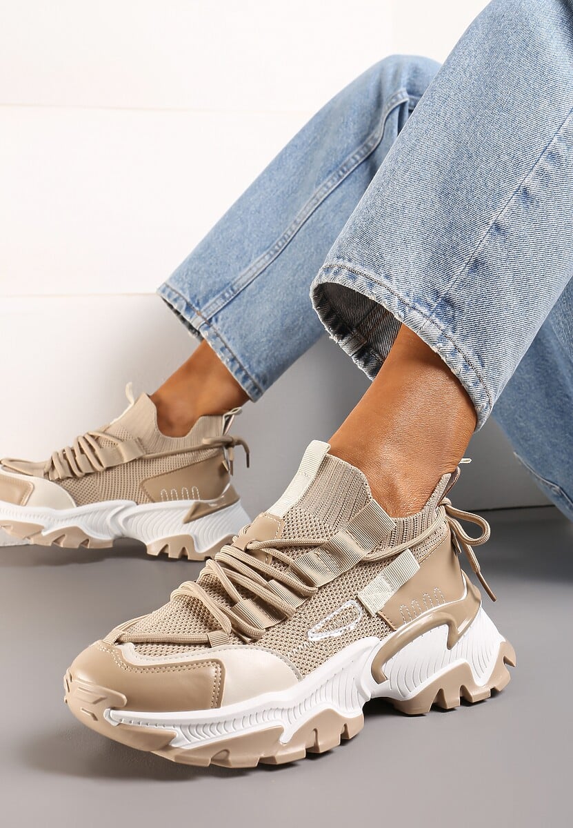 Czarne Sneakersy Kharena