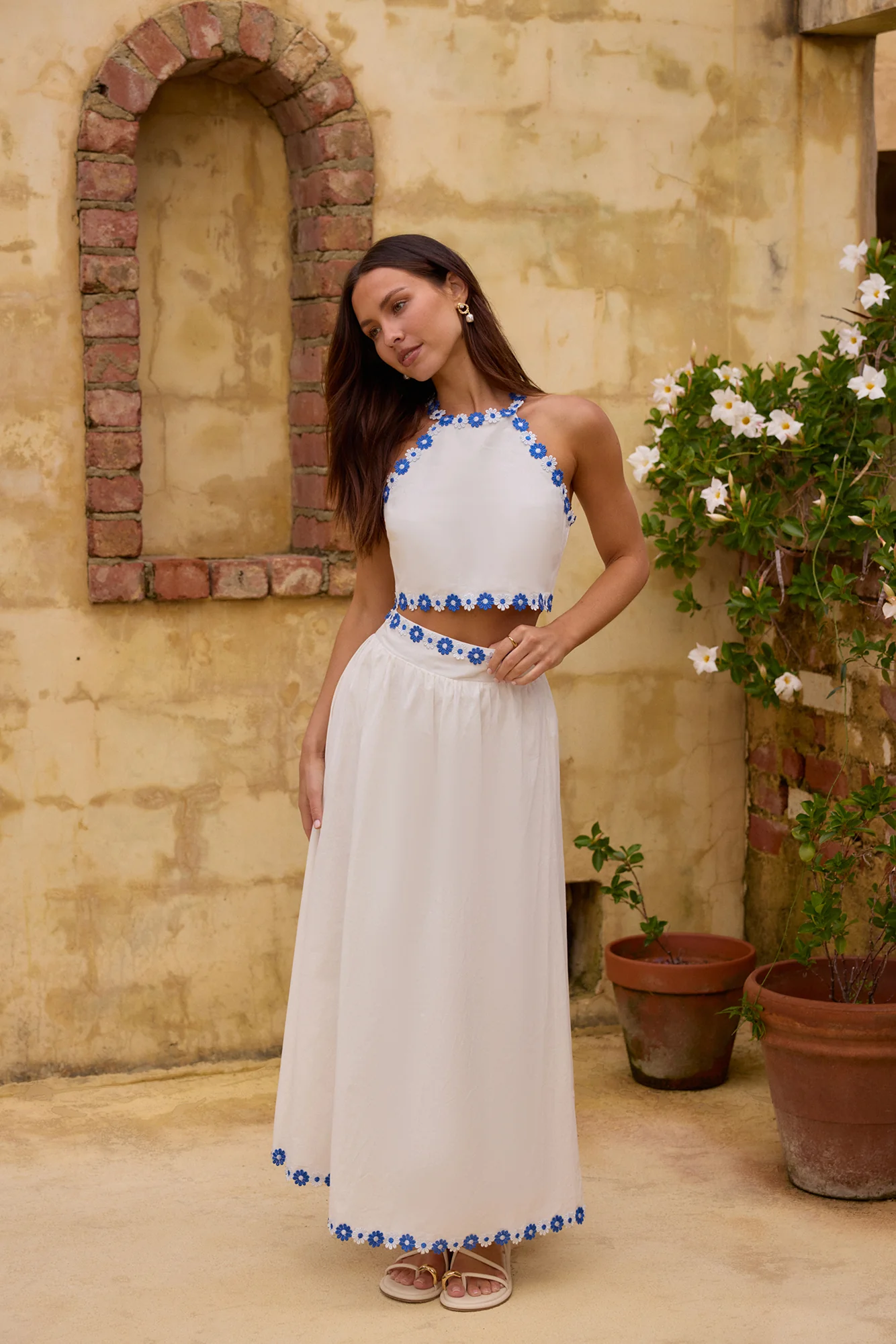 Nicola Rose Set White - luluinthesky