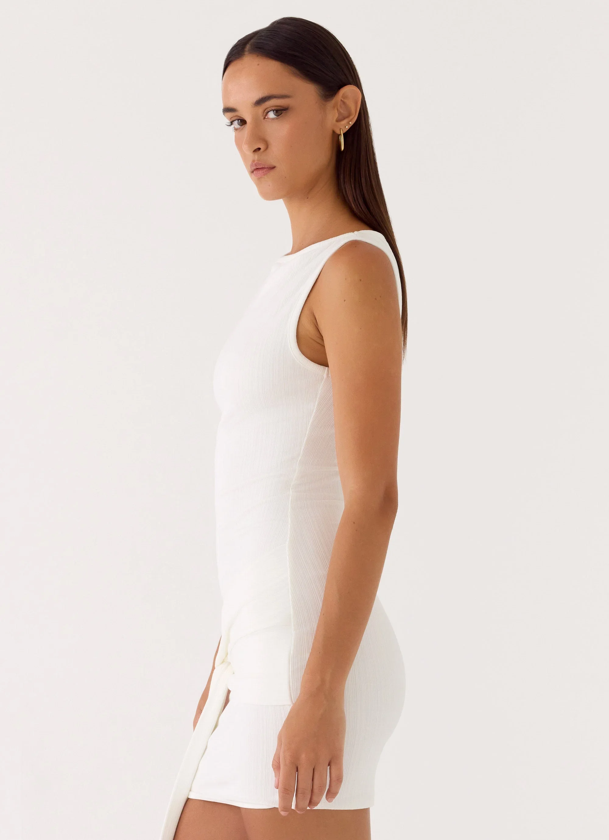 Everly Mini Dress - White