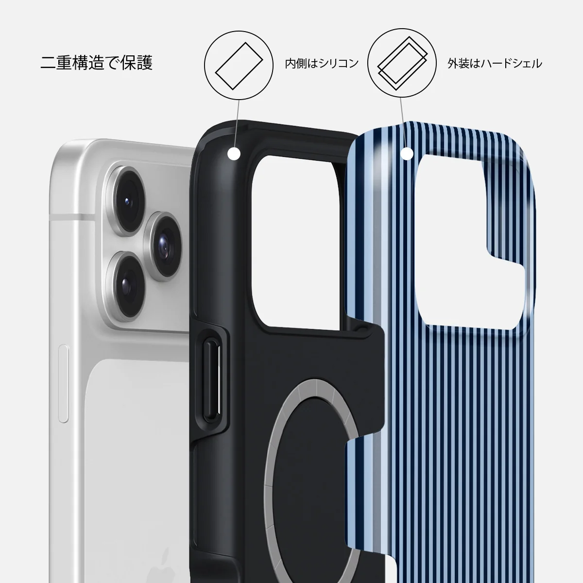 Fine Line - iPhone 17 Pro ケース