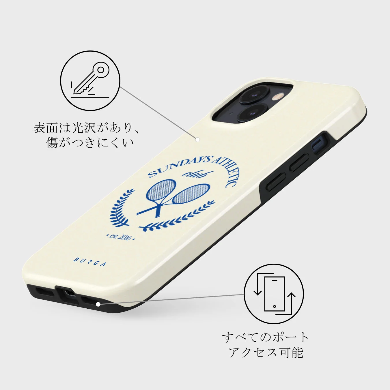 Leisure Club - iPhone 13 Mini ケース