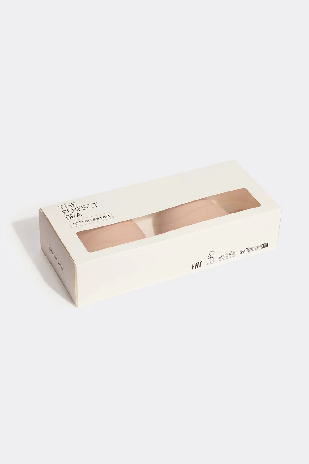 Transparent Back Strapless Bra - Honey Soft Beige