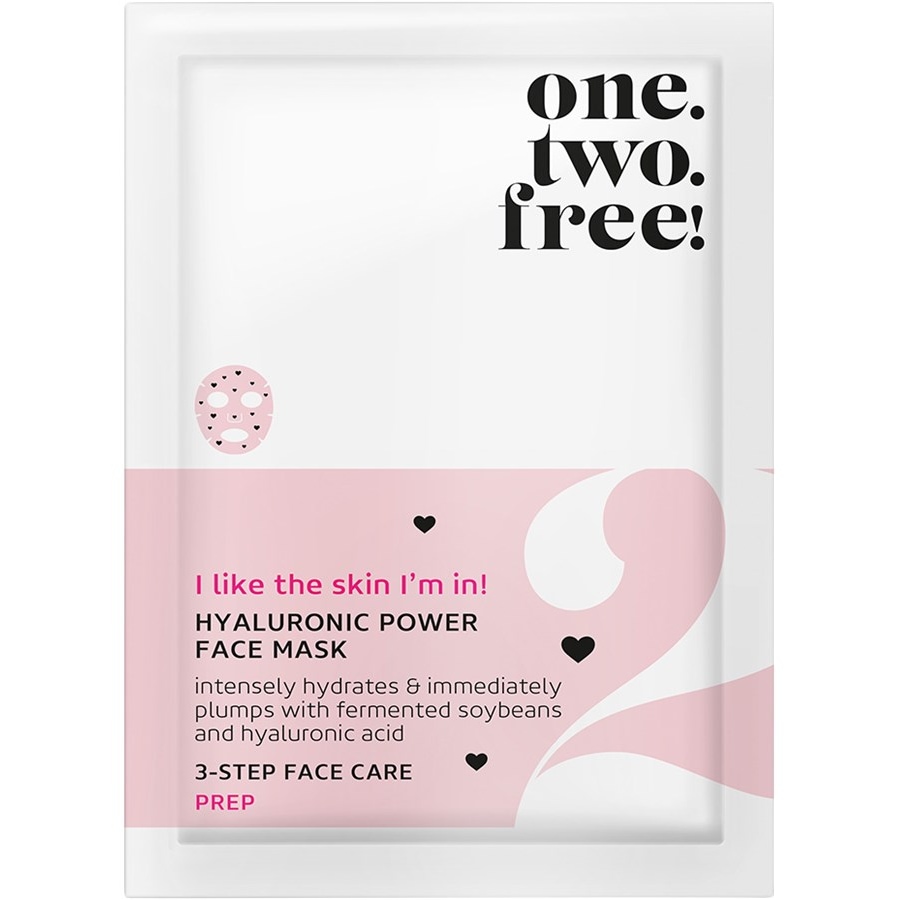 One.two.free! Pielęgnacja twarzy Hyaluronic Power Face Mask