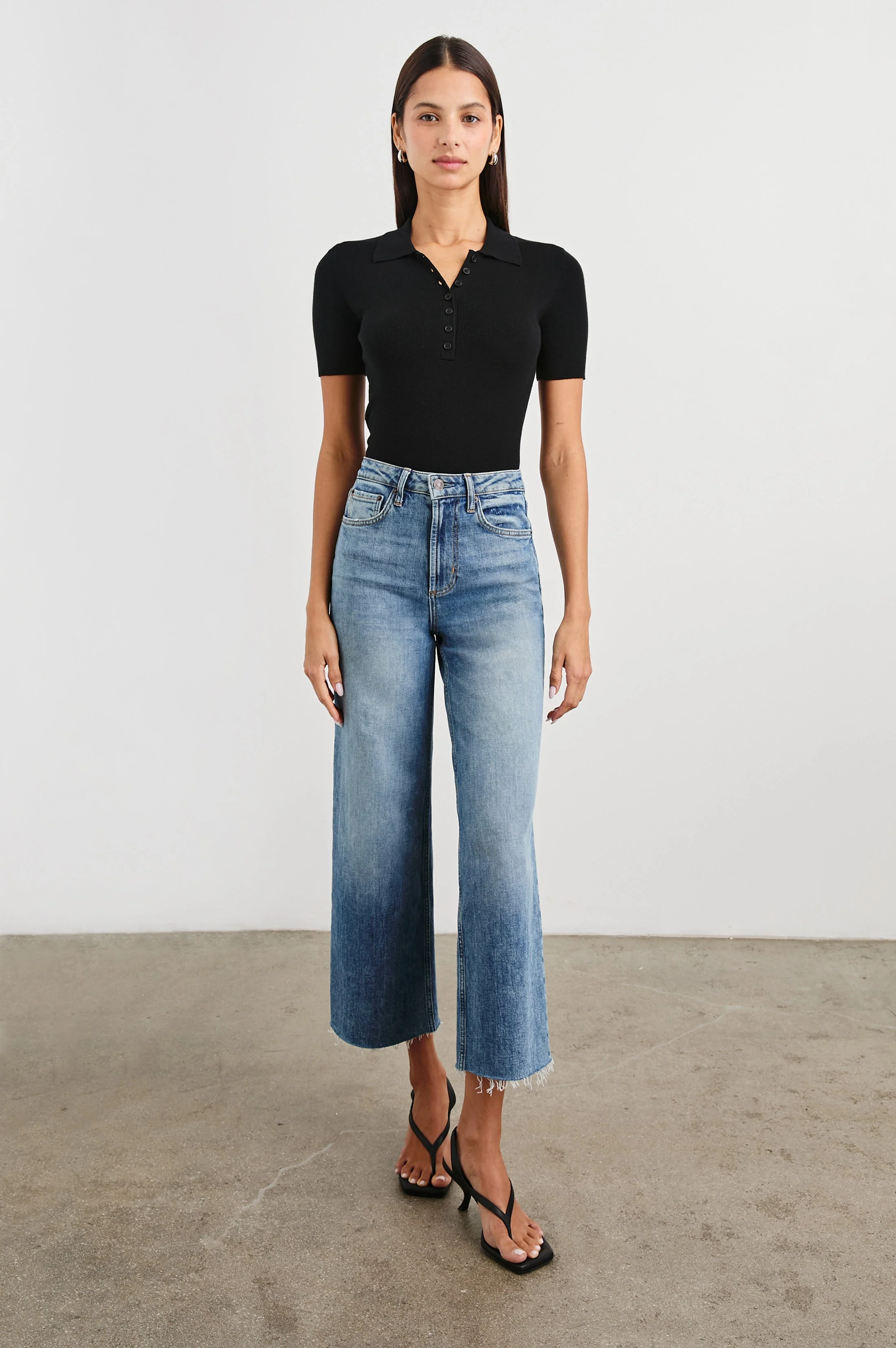 Court Polo Shirt - Black