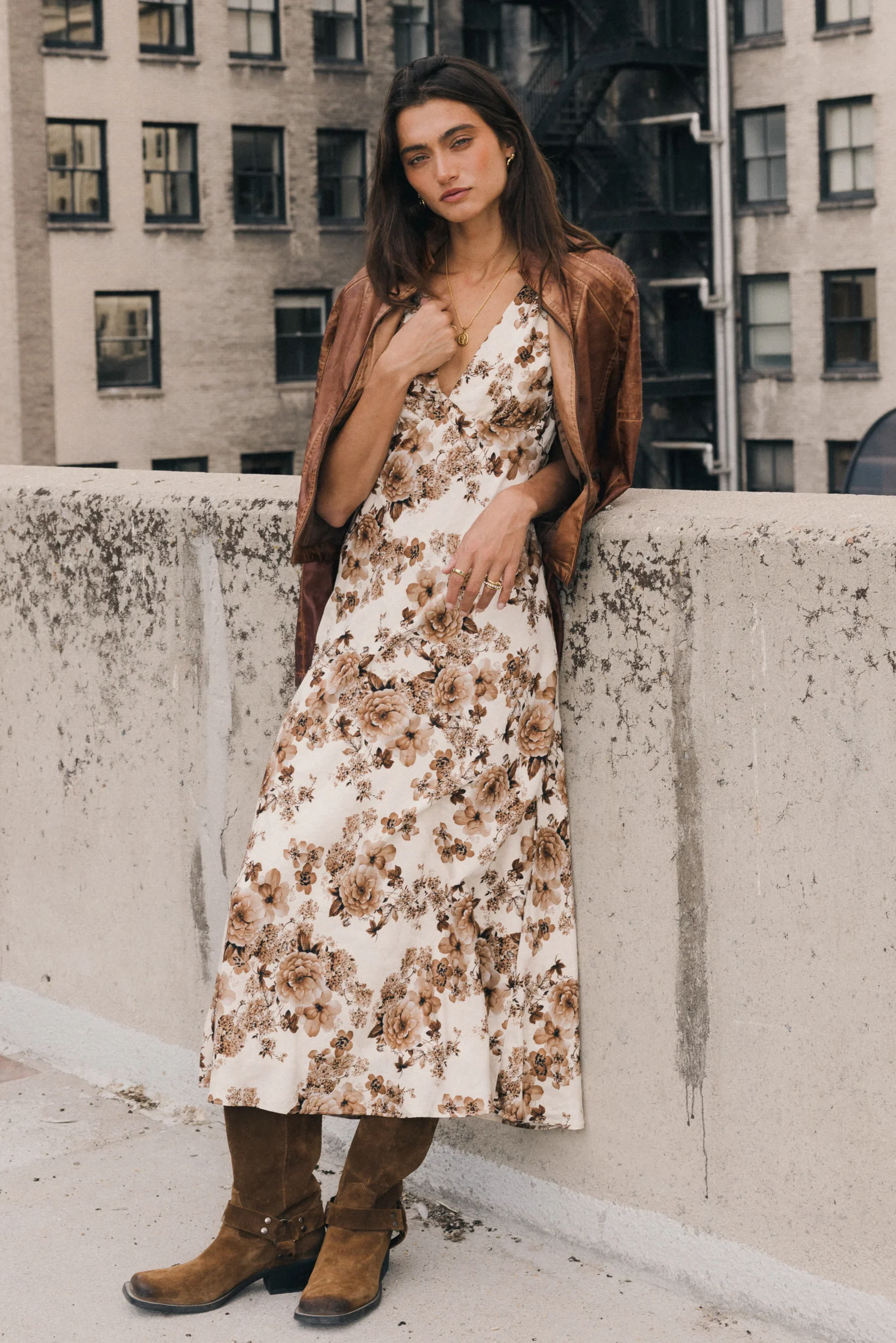 Isabella Floral Maxi Dress