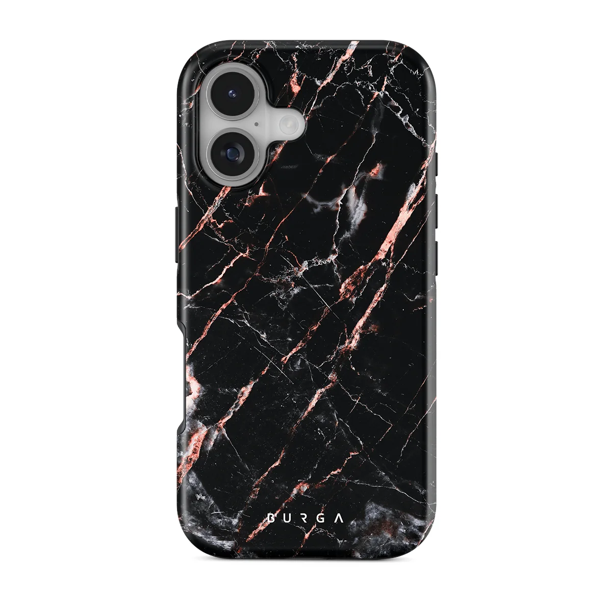 Rose Gold Marble - iPhone 17 ケース