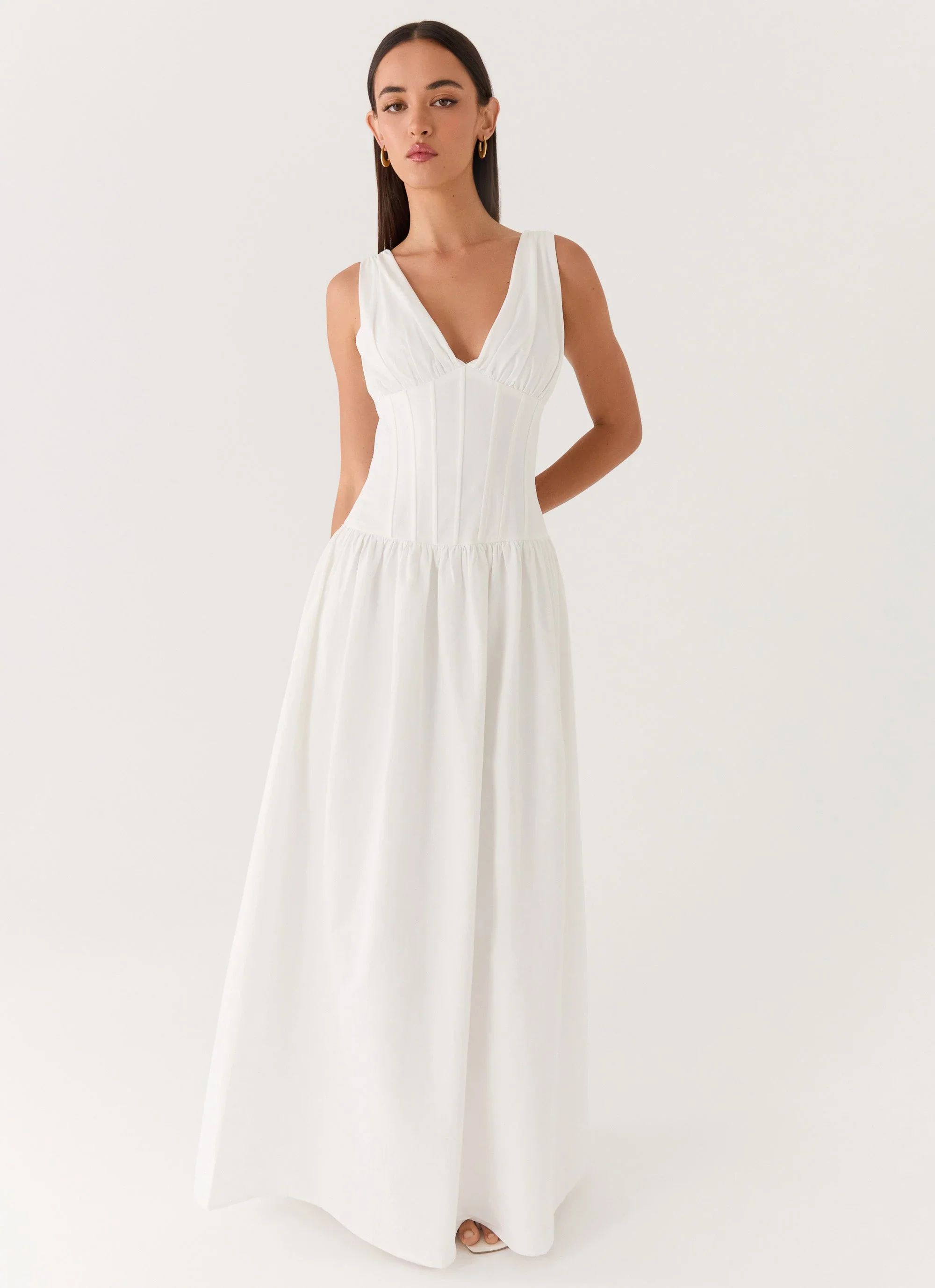 Eunbi Maxi Dress - White