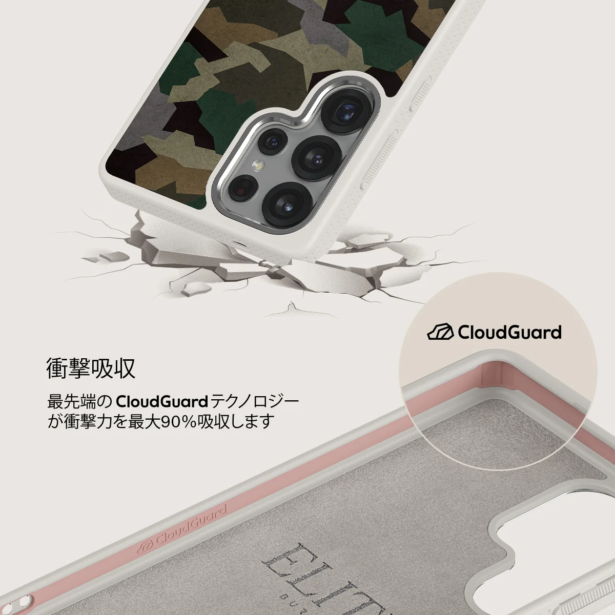 Tropical Green Camo - Samsung Galaxy S25 Ultra ケース