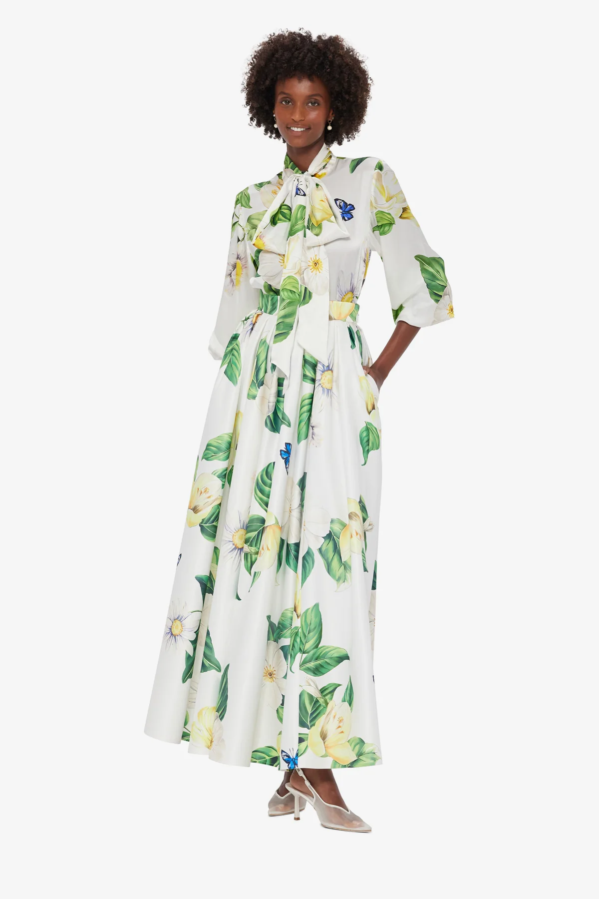 Reinette Skirt - Joie Print in Snow