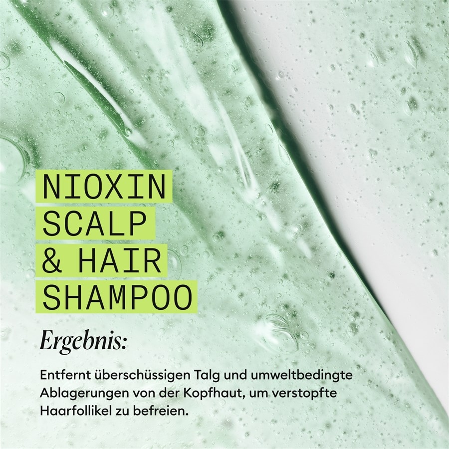 Nioxin Naturalne, widocznie przerzedzone włosy Szampon oczyszczający Naturalne przerzedzenie włosów