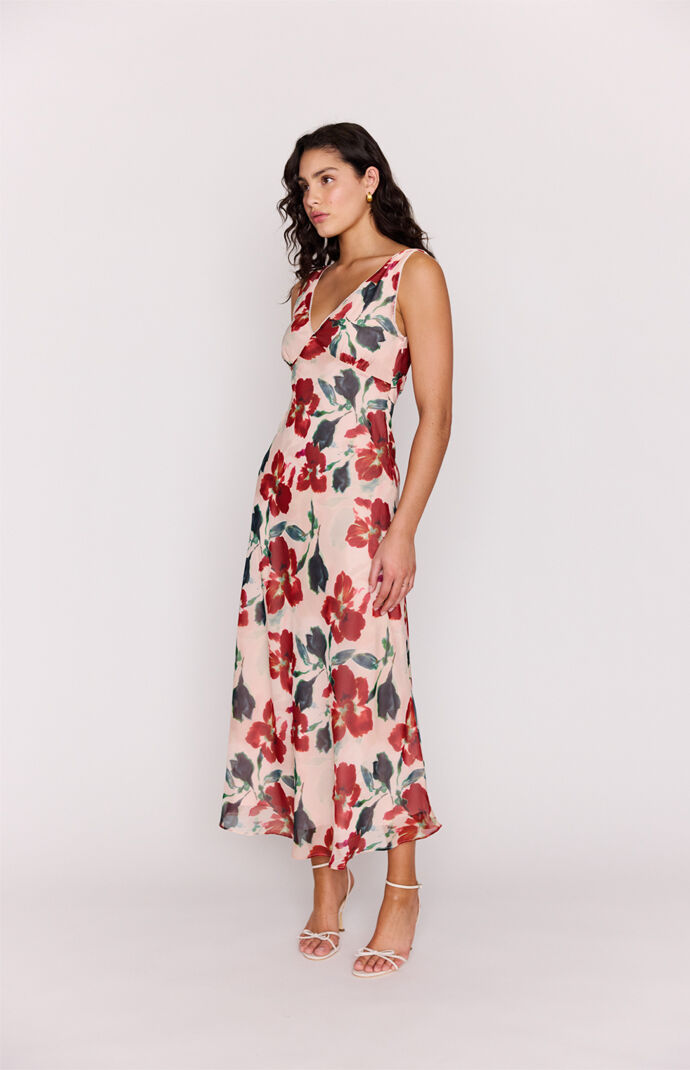 MINKPINK Arabella Bias Midi Dress