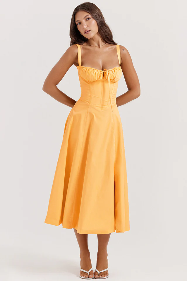 Carmen Bustier Sundress