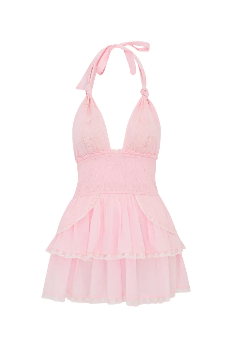Deanna Halter Dress