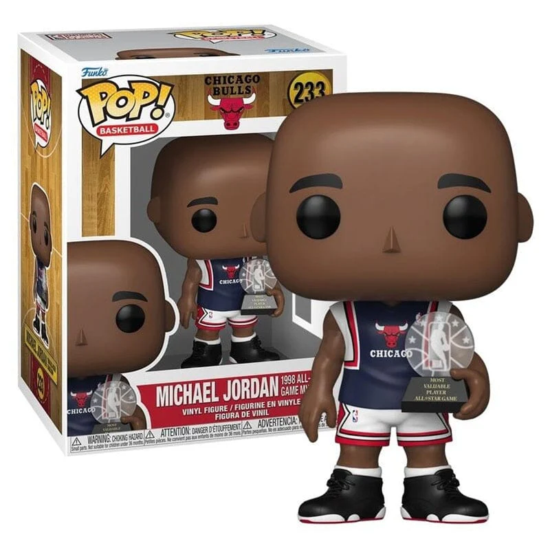 Funko Pop! NBA: Michael Jordan Chicago Bulls (1998 All-Star Game MVP) Vinyl Figure