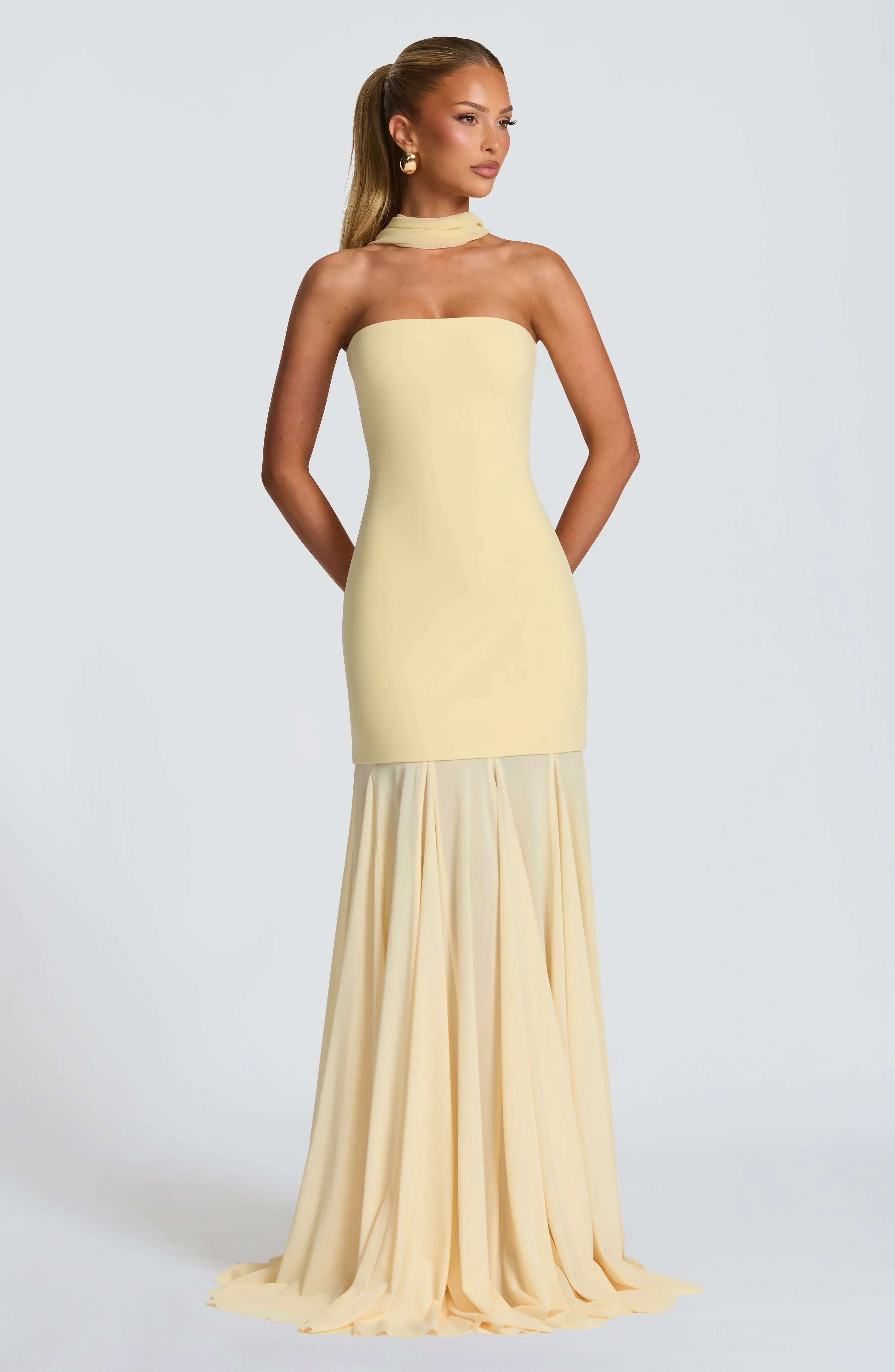 Merritt Gown - Lemon