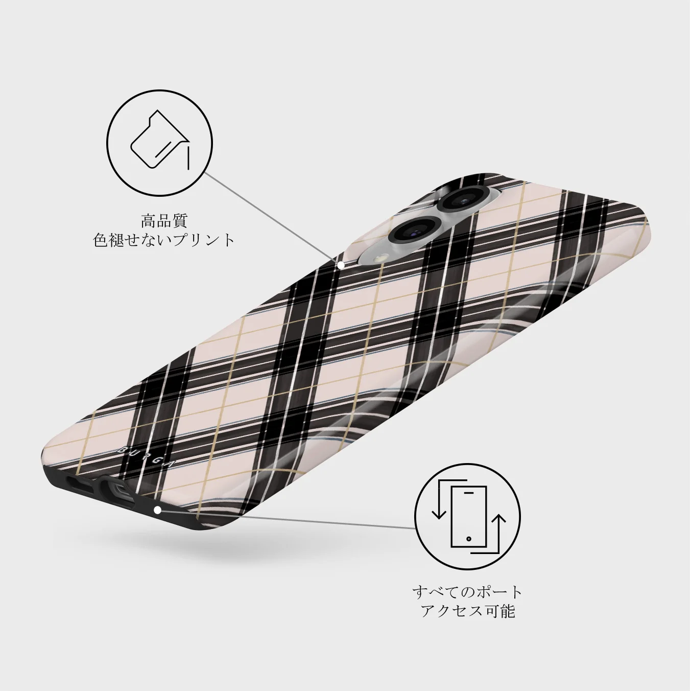Plaid Please - Samsung Galaxy S25 Edge ケース