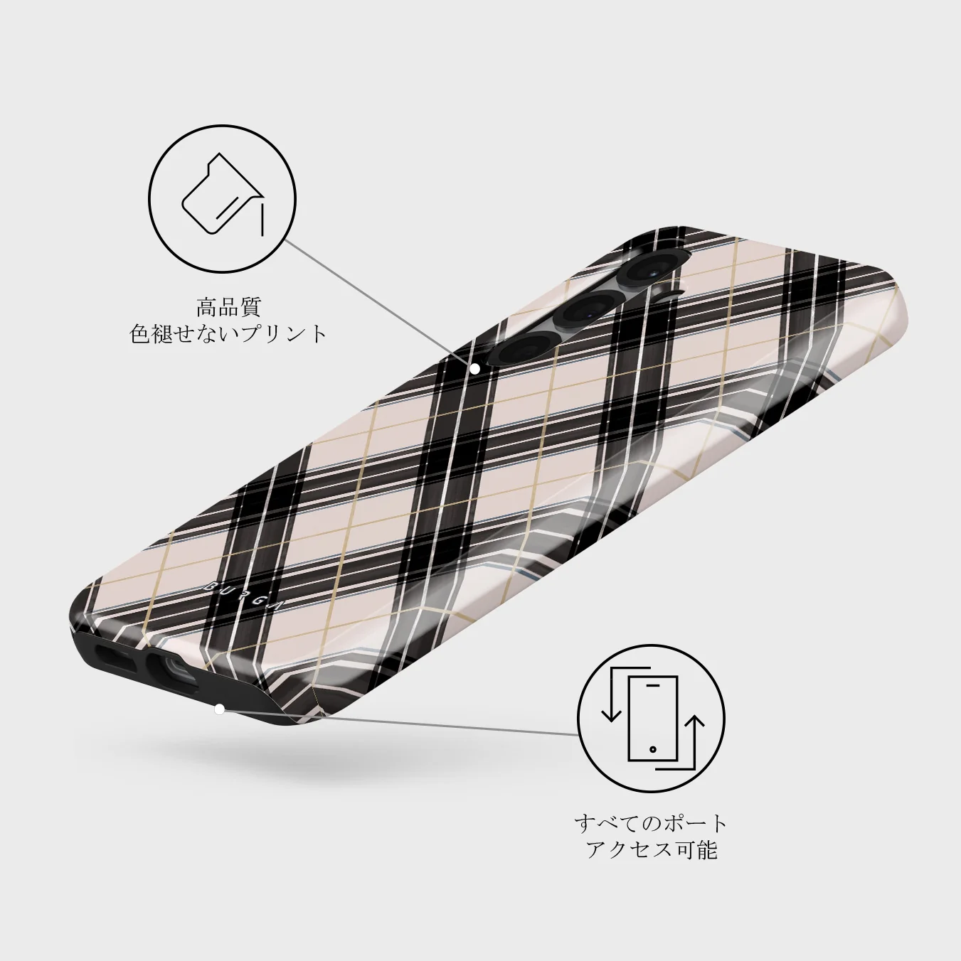 Plaid Please - Samsung Galaxy S25 Plus ケース