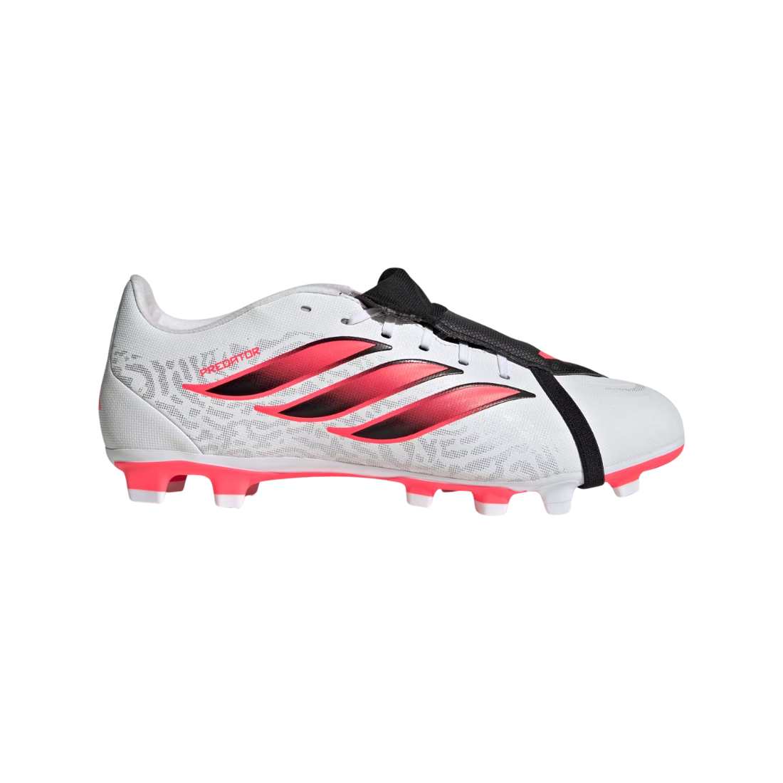 ADIDAS Predator Club Fold-Over Tongue FG/MG Men Boots White IH2117