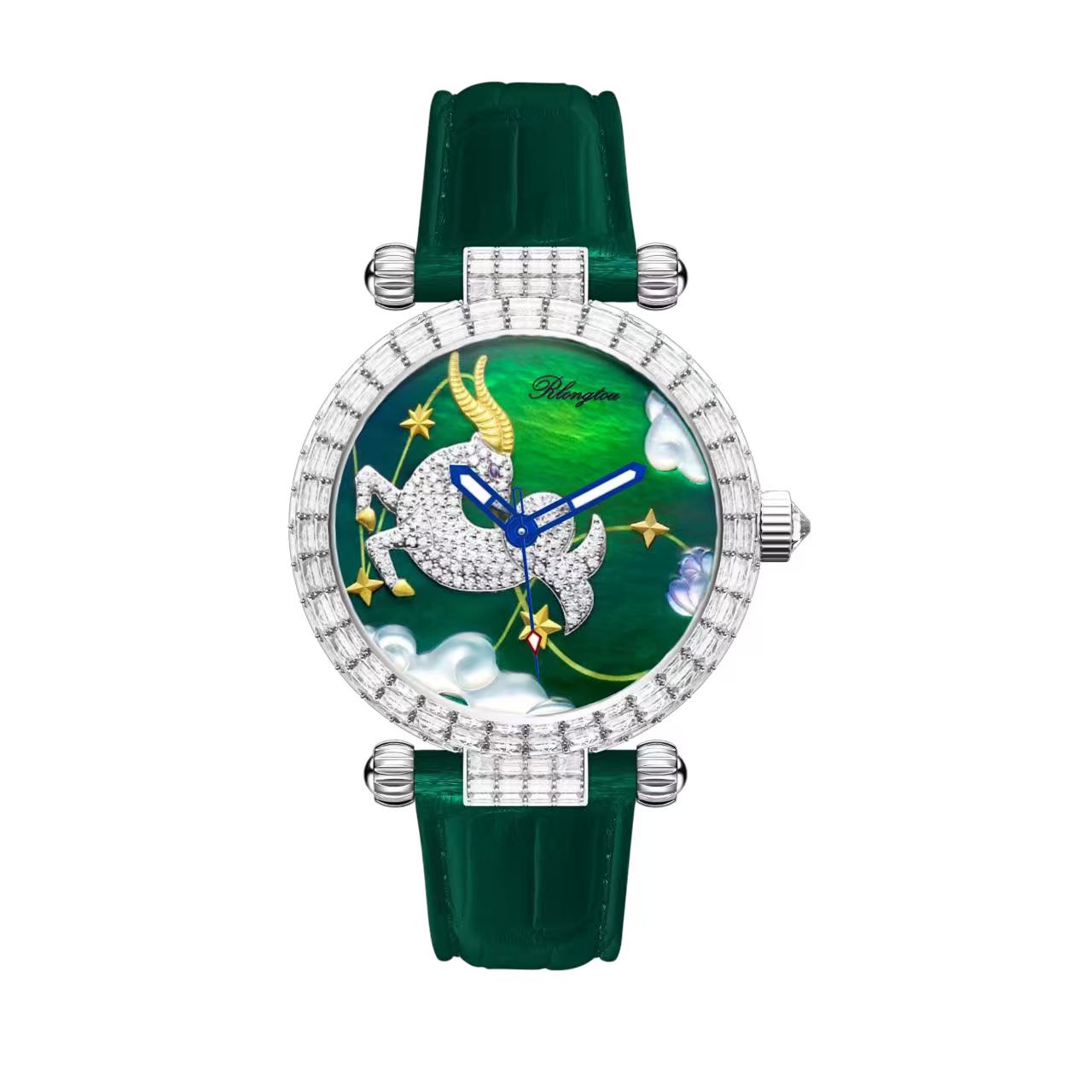 Zodiac Automatic Watch – 12 Signs, Crystal, 42mm T913M