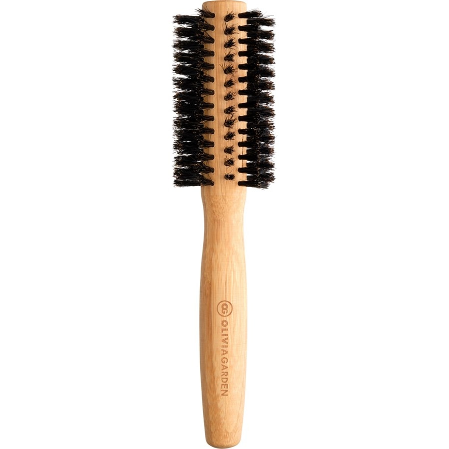 Olivia Garden Bamboo Touch Okrągła szczotka bambusowa ze 100% czystym włosiem dzika