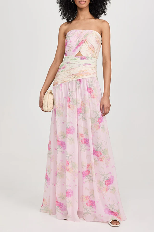 Pintil Strapless Gown