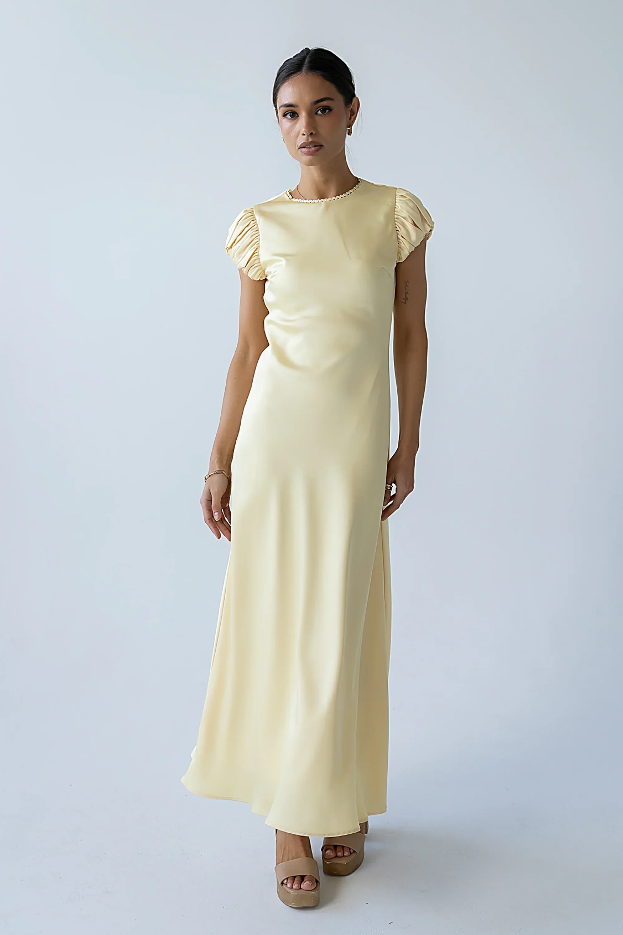 Ellianna Maxi Dress in Yellow