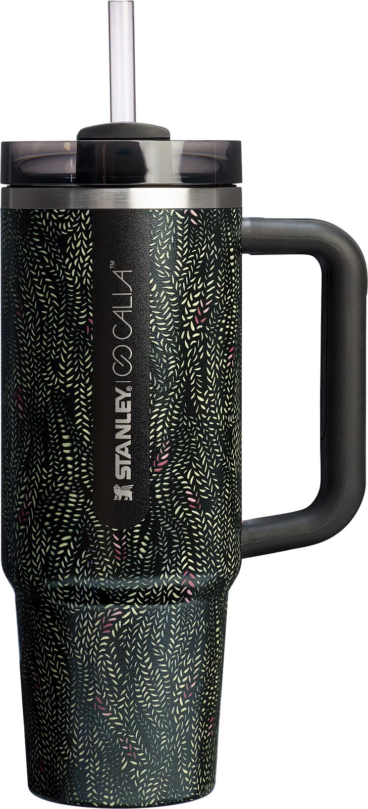 Stanley X CALIA 30 oz. Quencher H2.0 FlowState Tumbler - Black Serpent