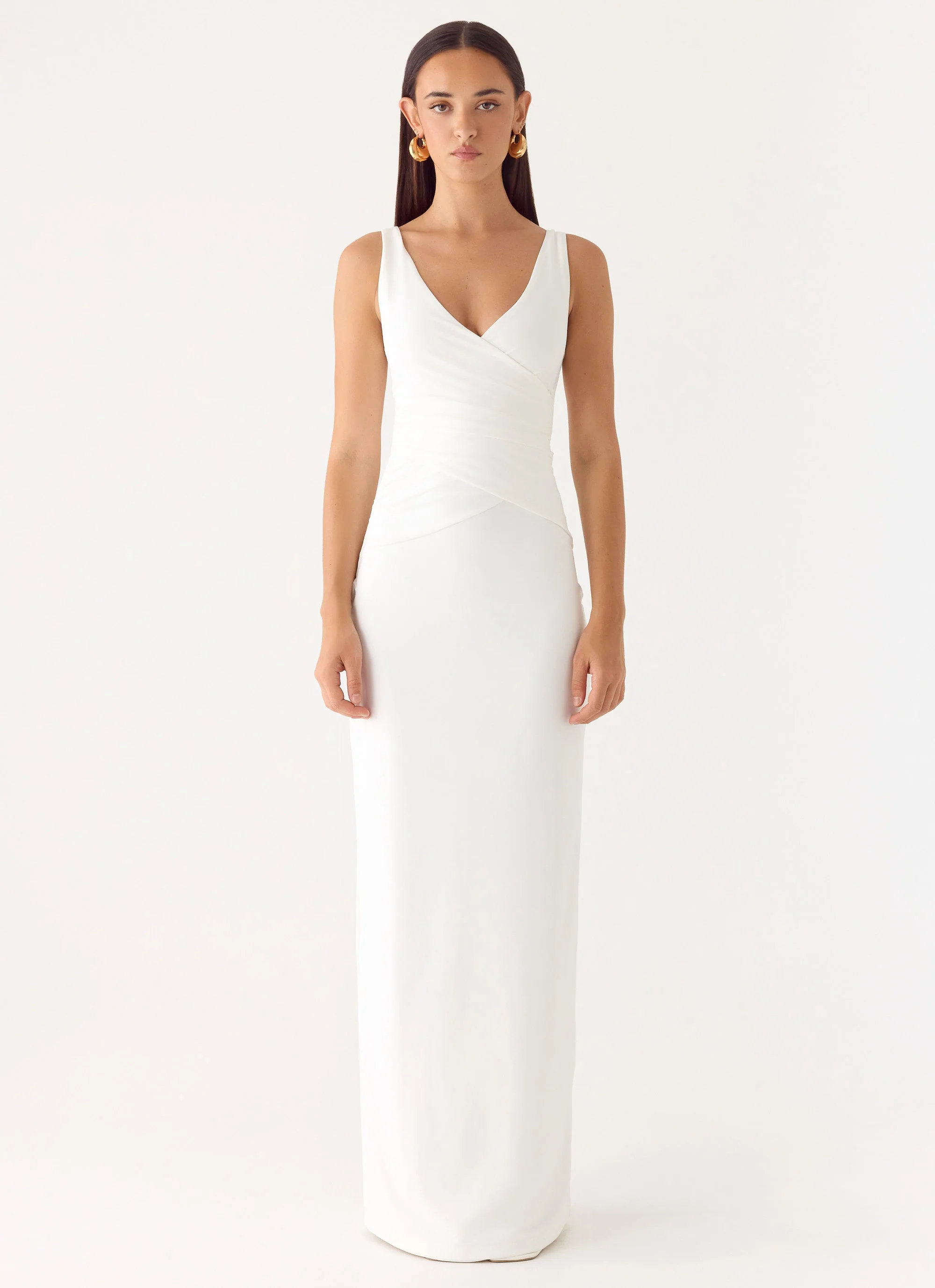 Nerine Maxi Dress - White