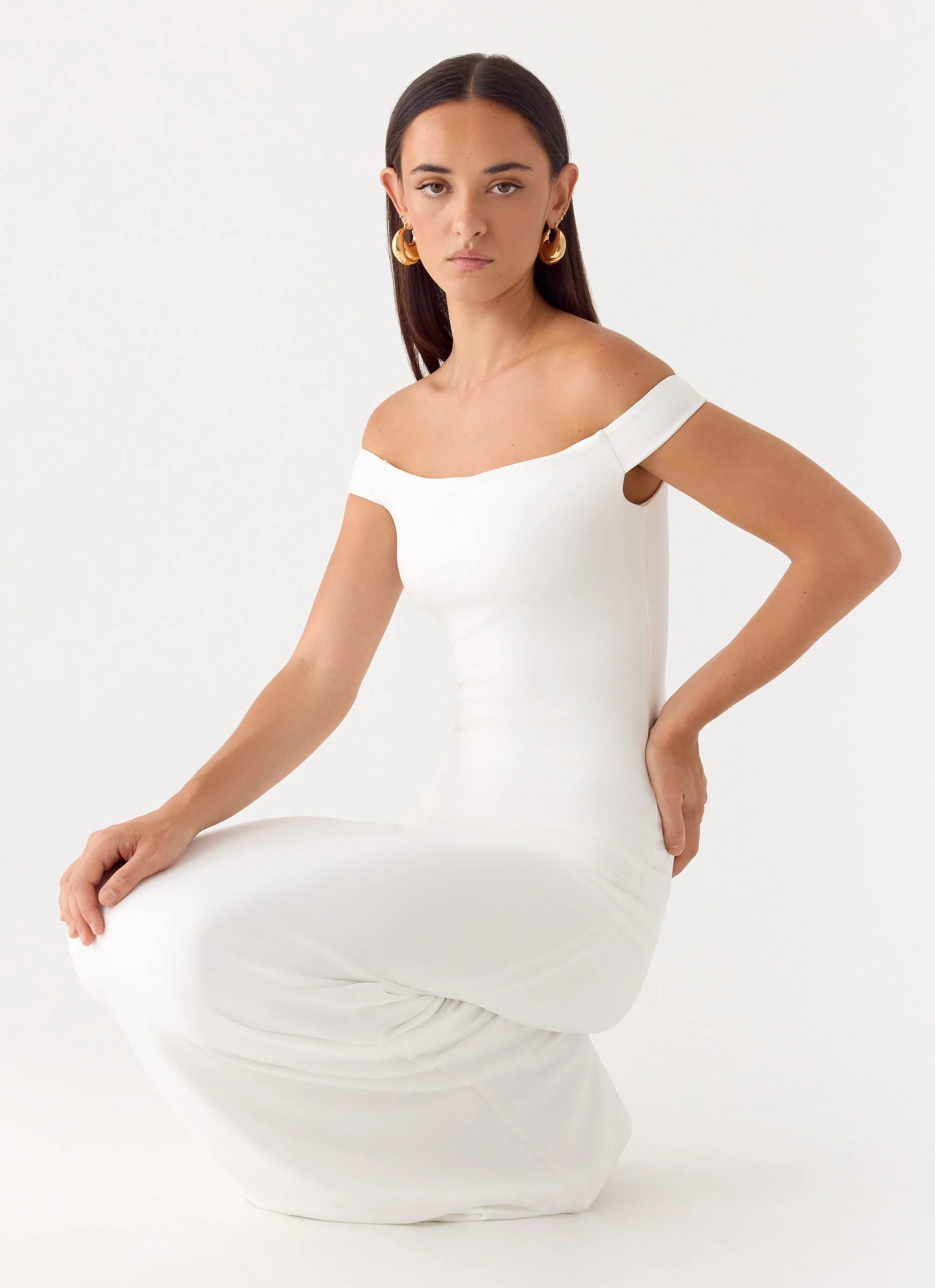 New Intentions Maxi Dress - White - luluinthesky