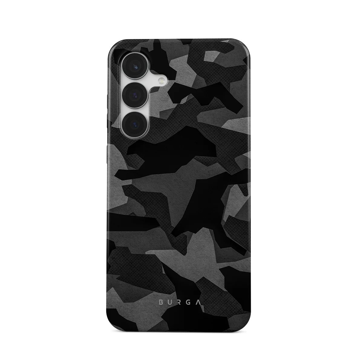 Night Black Camouflage - Samsung Galaxy S25 FE ケース