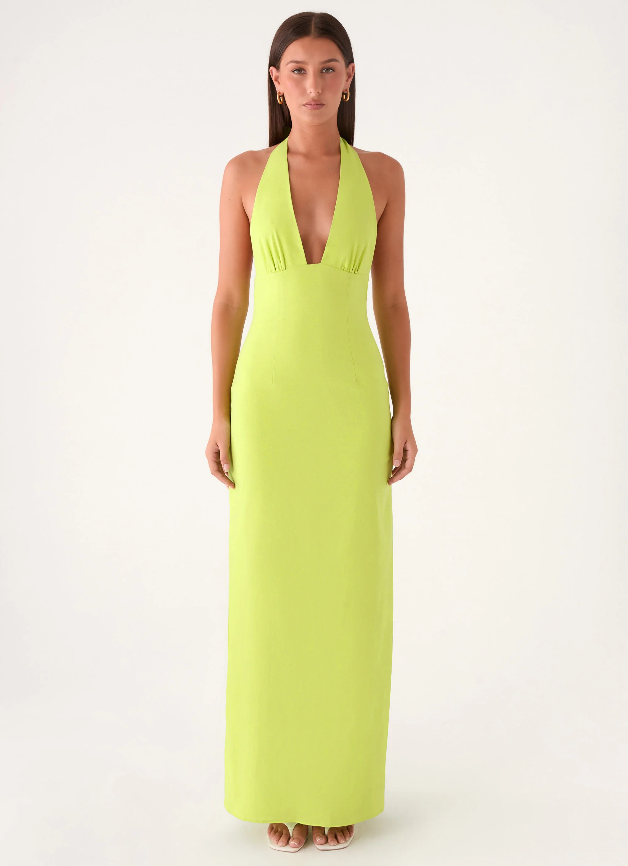 Feyric Maxi Dress - Apple Green