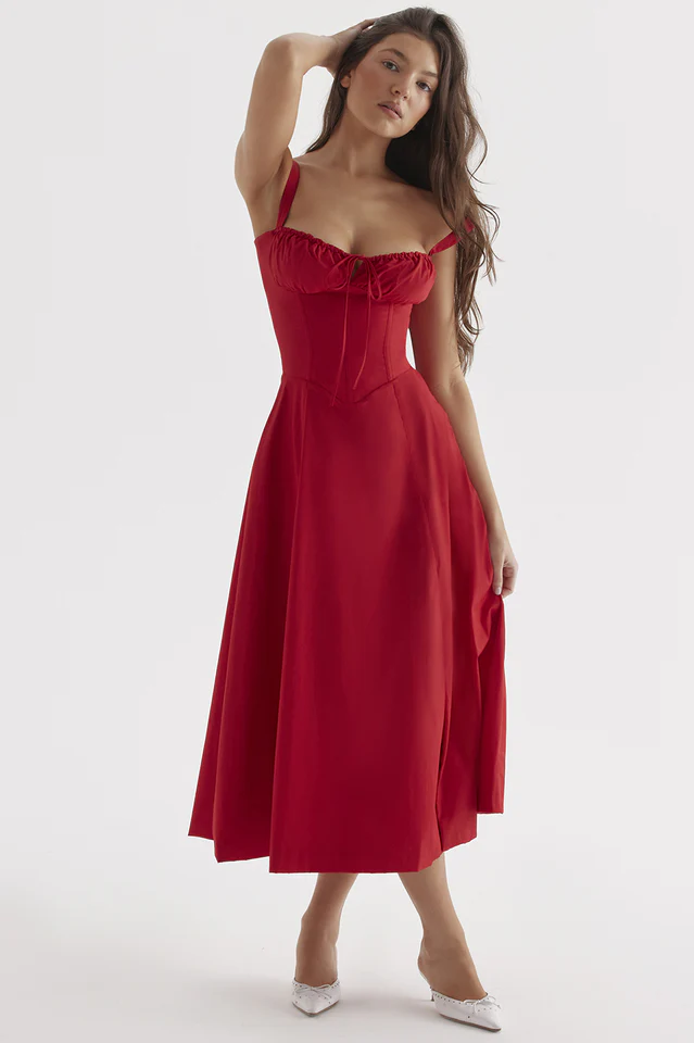 Carmen Bustier Sundress