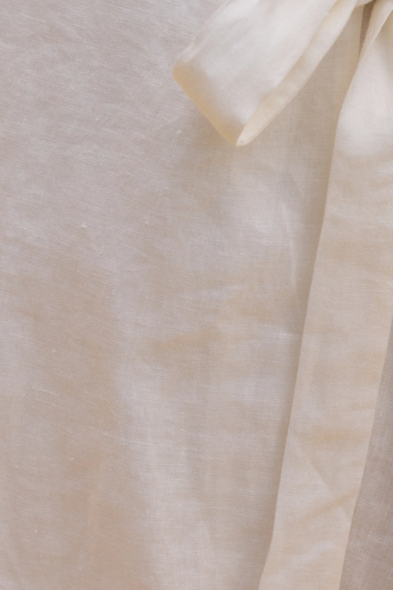 Lucia 100% Linen Mini Dress White - luluinthesky