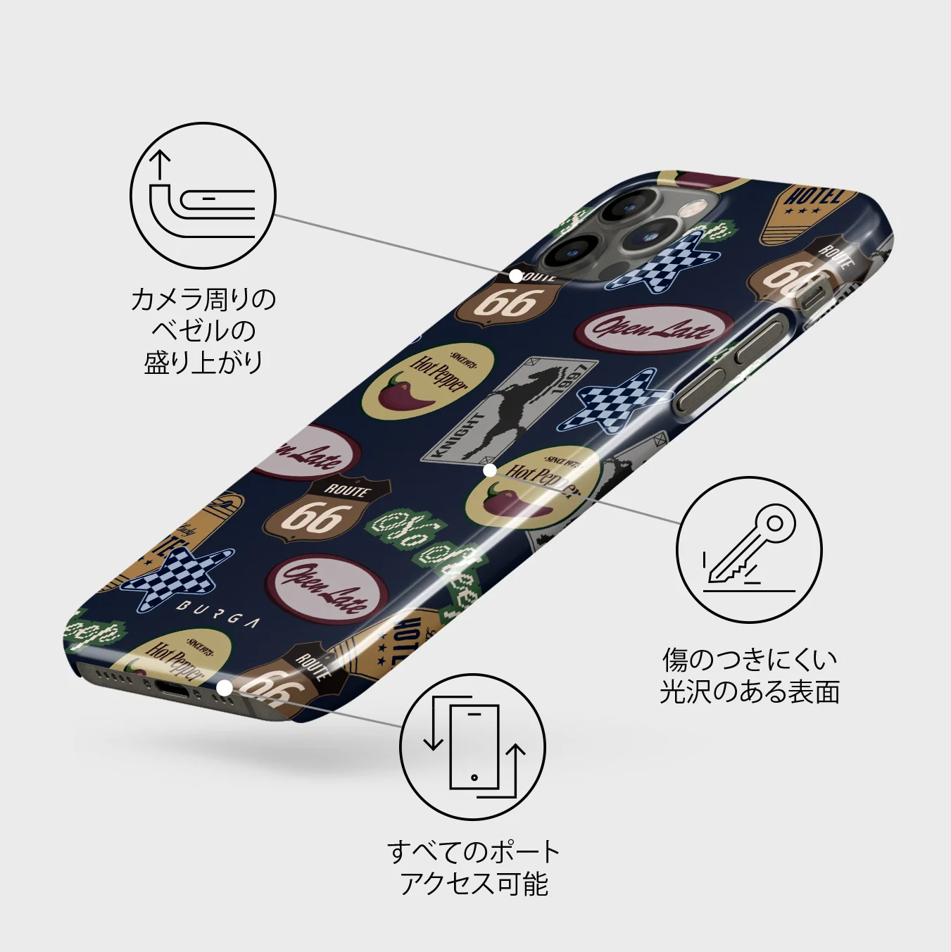 Open Late - iPhone 12 Pro Max ケース