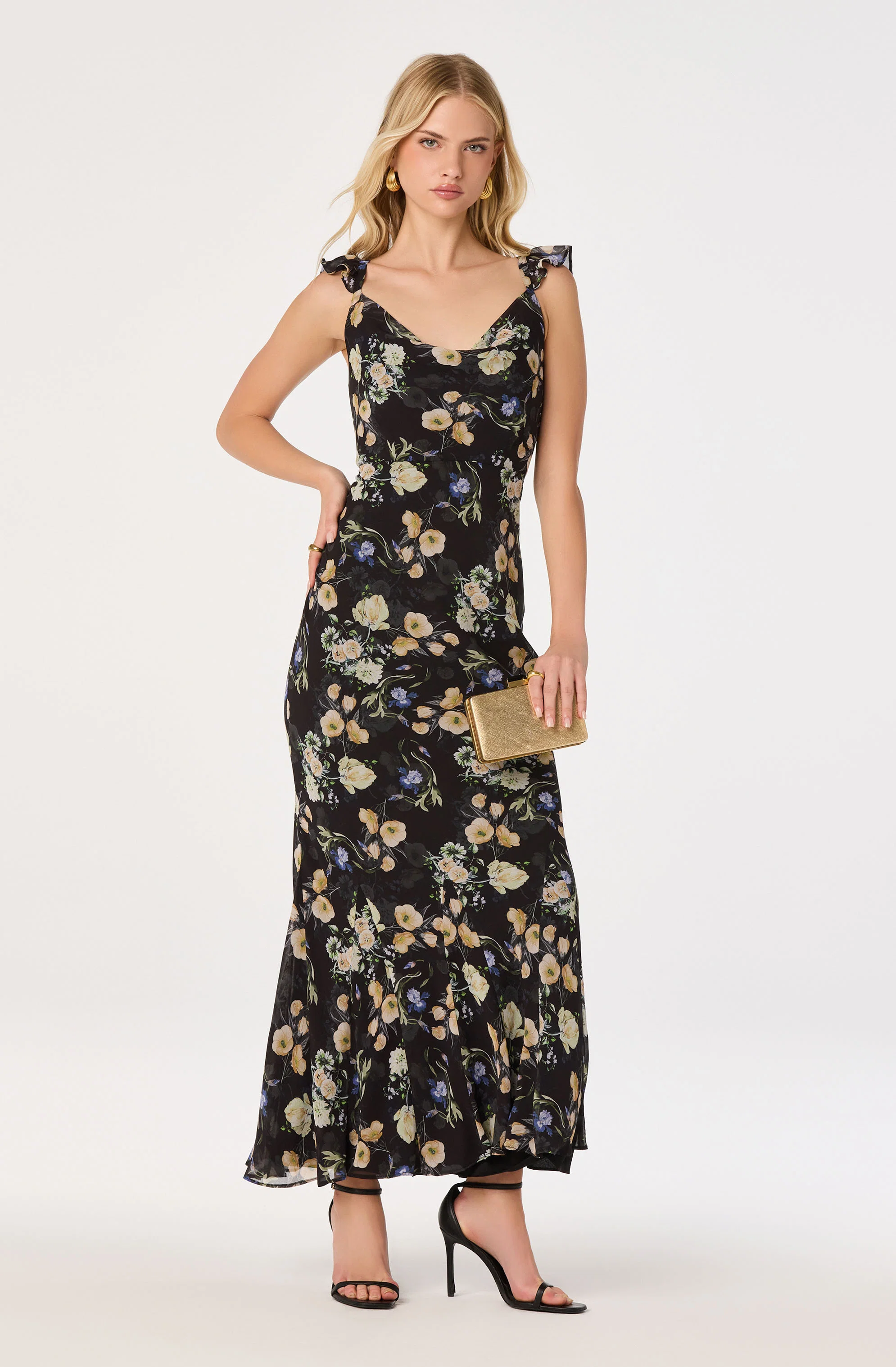 Denisse Floral Maxi Dress