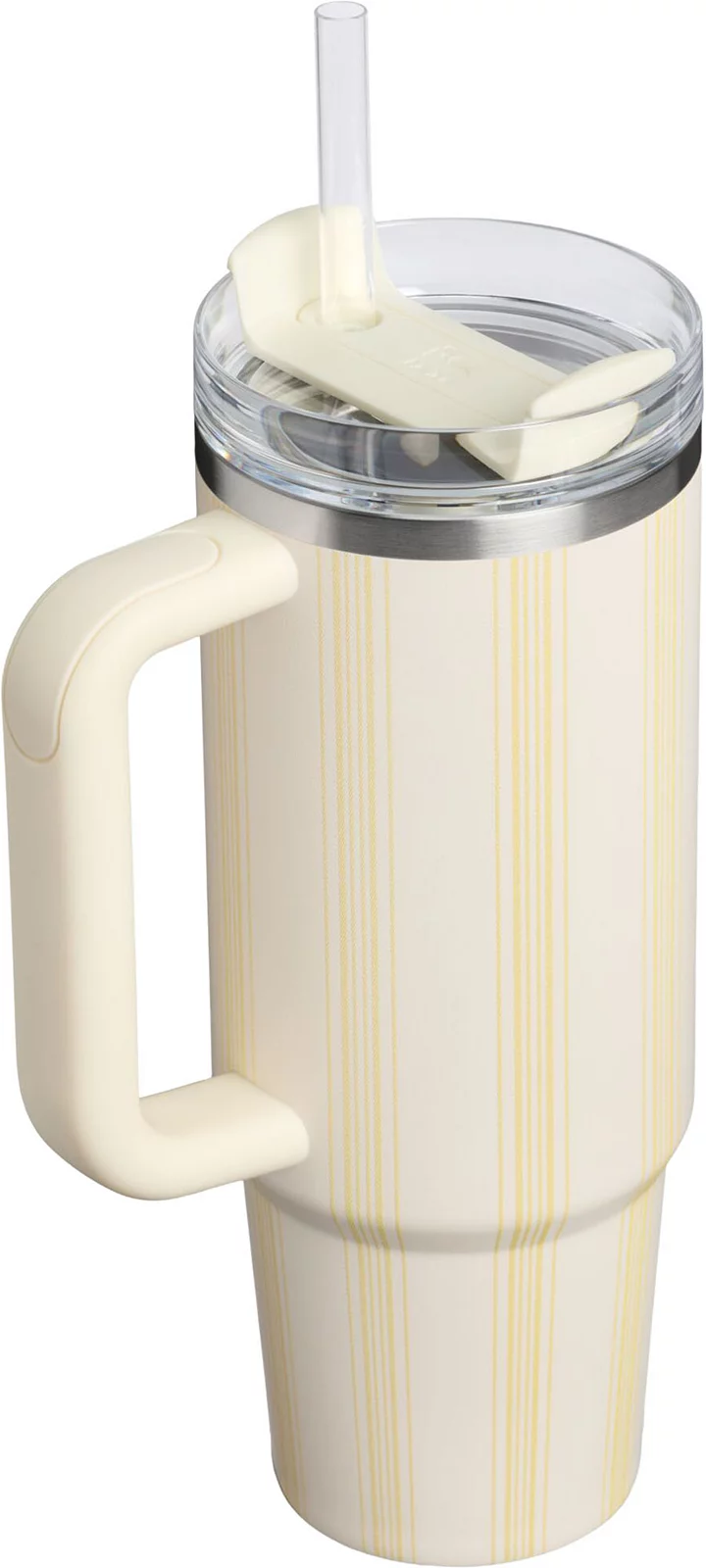 Stanley 30 oz. Quencher H2.0 FlowState Tumbler - Cream Picnic Stripe