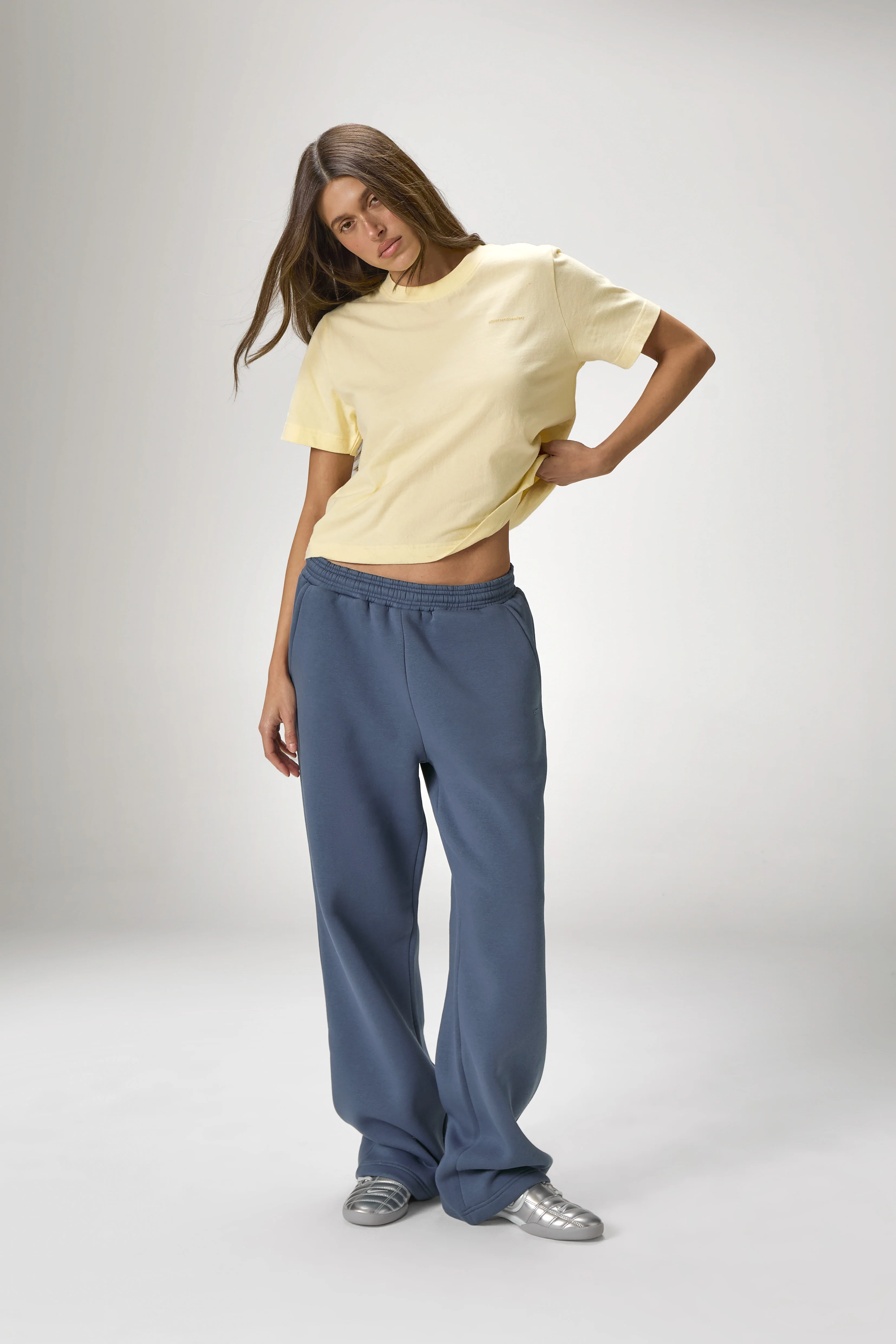 Trademark Shrunken Tee in Butter Yellow