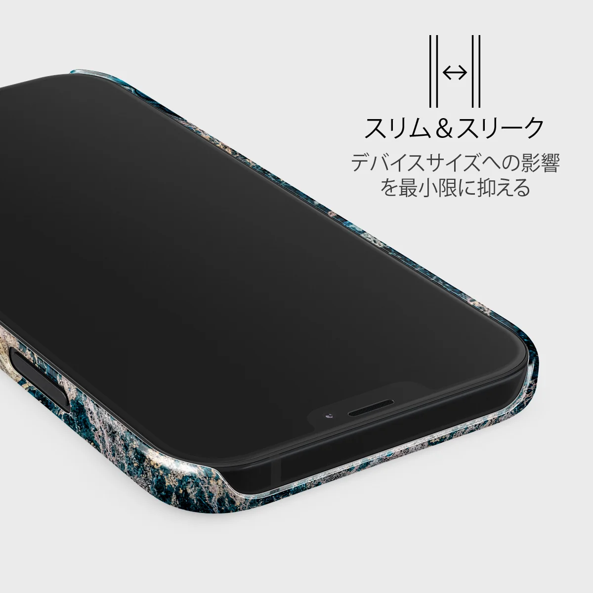 Mystic River - Blue Marble iPhone 12 Pro Max ケース